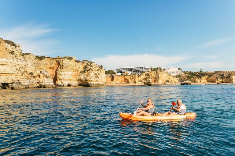 Depuis Lagos : kayak et exploration de grottes en bateau