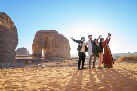 Al-'Ula: Hegra Winter's Edge e spedizione al tramonto nabateoAlUla: Hegra Winter's Edge &amp; Nabataean Sunset Expedition