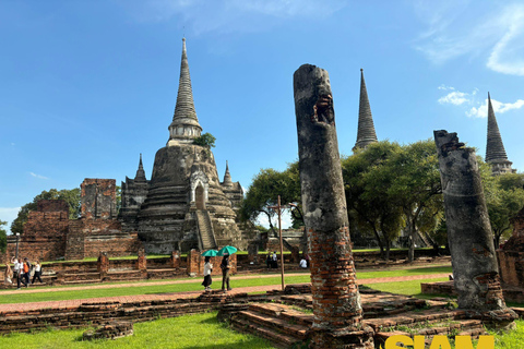 L&#039;incredibile tour degli antichi templi di Ayutthaya: Da BangkokGruppo privato con guida in inglese