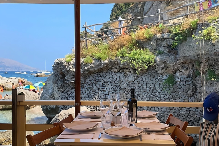 Capri Coast Tour: Private Boats Experience & Transfer Option Medium-Boat Tour only, Without Transfer