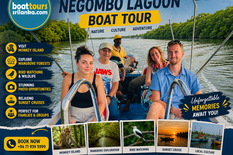 From Negombo: Boat Tour of Negombo Lagoon