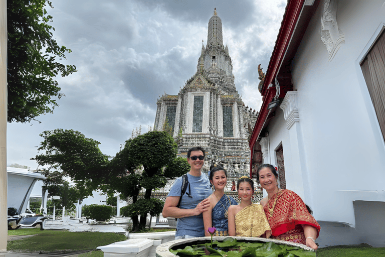 Grand Palace, Temples, Canal Private Tour [Optional Luxury] Private tour in English with Standard Vehicle