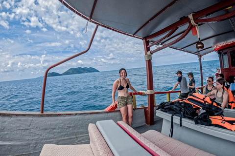 Z Koh Chang: 4 wyspy Snorkel &amp; Beach Tour dużą łodziąRejs wycieczkowy na 4 wyspy: Z transferem do hotelu