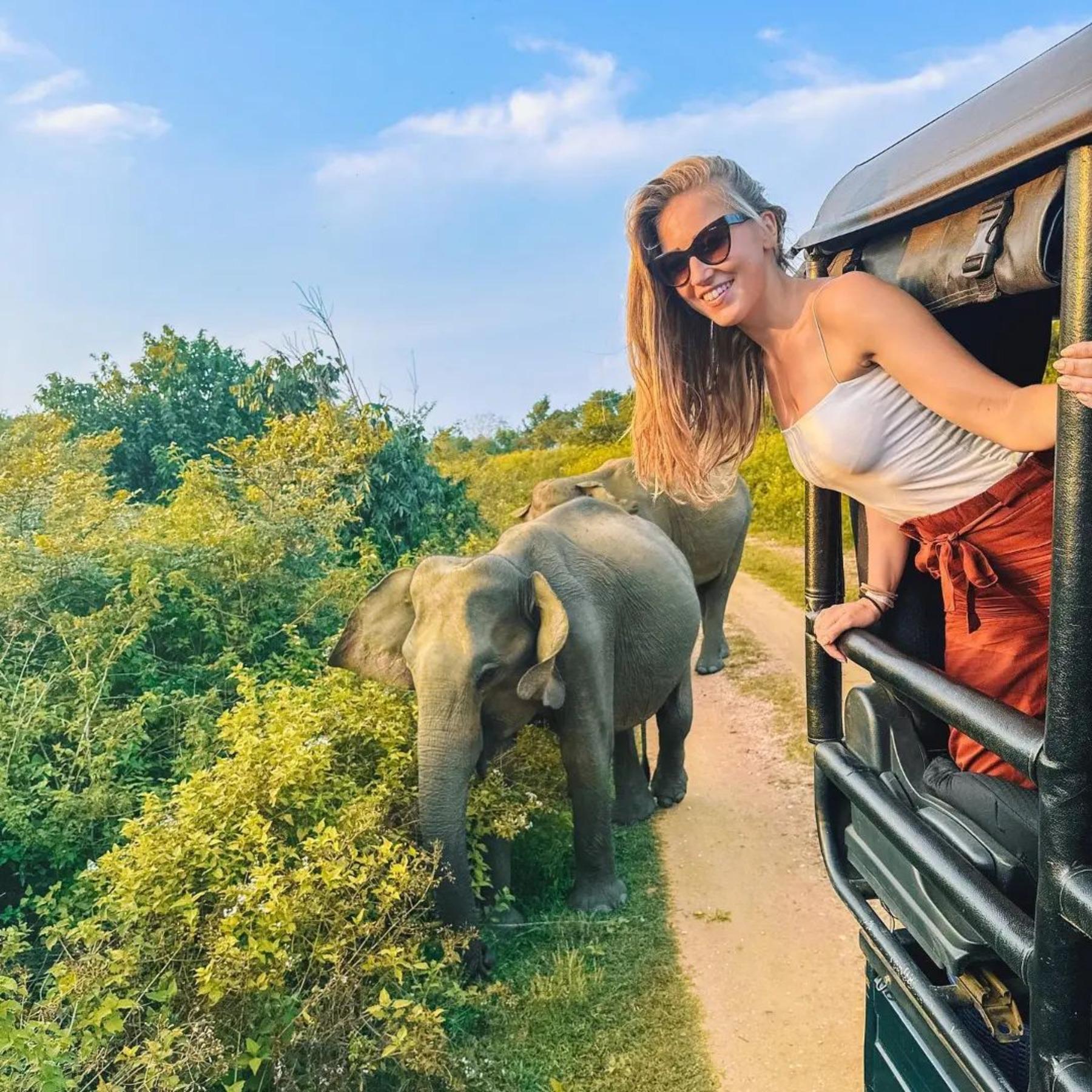 Von Sigiriya : Hurulu Eco Park Safari : Alles Inklusive
