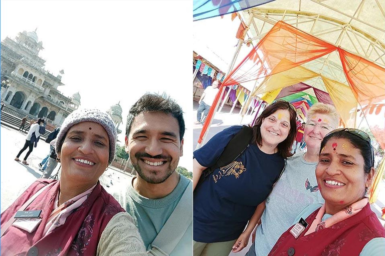 Geführte morgendliche E-Rikscha-Fahrt mit Lebensmittelverkostung