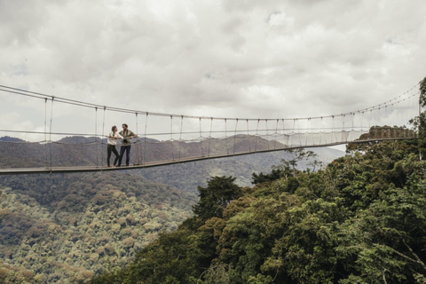 Kigali: 2-Day Nyungwe Canopy Walk, Zipline & Waterfall Tour