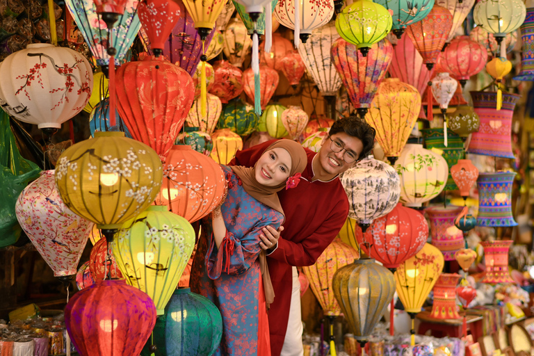Hoi An: Traditional Costume Rental, Makeup & Photoshoot Professional Hair & Makeup Styling