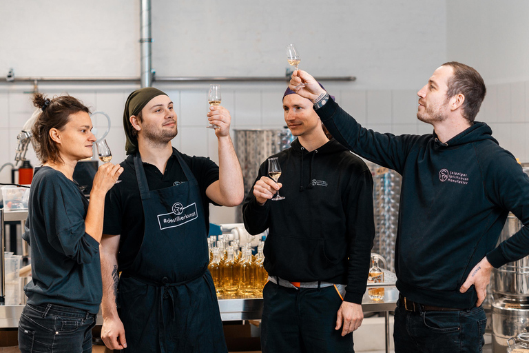 Fabricação de bebidas alcoólicas em Leipzig: Tour guiado e degustação