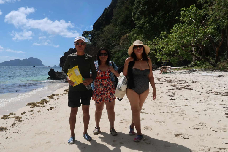 El Nido: Excursión por las islas A con almuerzo, traslado y EDTFEL NIDO TOUR A- TODAS LAS ENTRADAS-SIN CARGOS OCULTOS