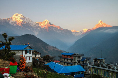 Himalayan Adventure: 9-Day Scenic ABC Trek From Pokhara Private Trek Tour without Meals.