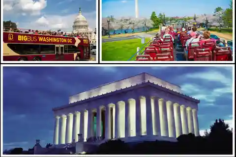 Washington DC: Hop på-/hop af-bustur og solnedgangstur