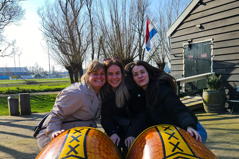 Amsterdam: Live-Guided Zaanse Schans & Cheese Tasting Tour Tour in English