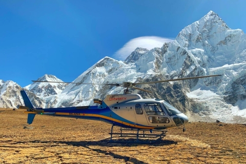 Visite à la base du camp de base de l'Everest en hélicoptère - 1 journée