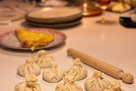 Tbilisi: Guided Cooking – Khinkali,Khachapuri+Churchkhela