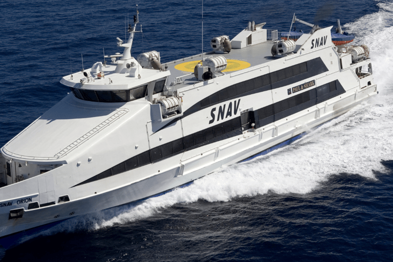 Naples: Ferry Journey between Naples and Capri 1-way Ferry Ticket from Capri to Naples