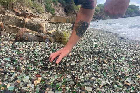 Hike St. Kitts: Sea Glass Discovery at Volcanic Beach Private Hike St. Kitts: Sea Glass Discovery Volcanic Beach