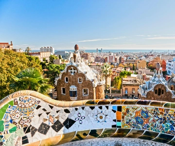 Barcelona: Park Güell and Gaudí House Museum Entry Ticket