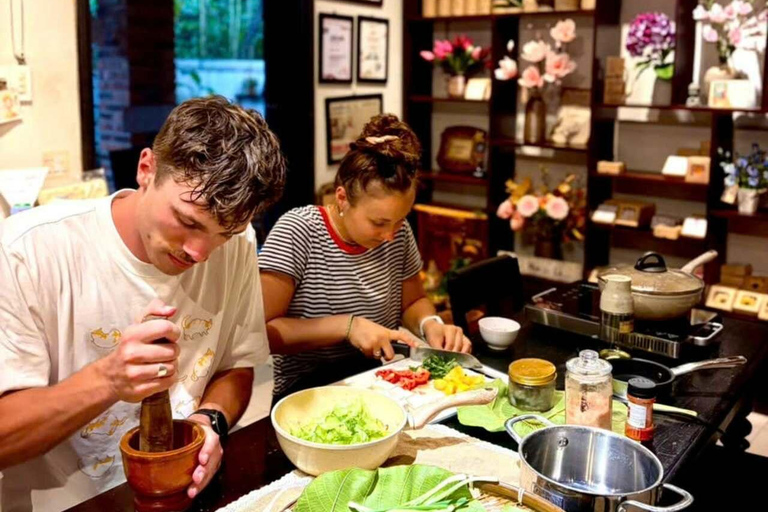 Hue Home Cooking Class with Garden Dining Experience