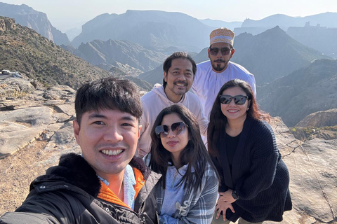 From Muscat: Jebel Akhdar Overnight Camping with Meals