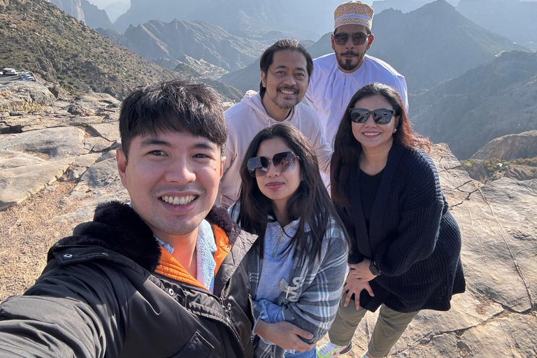 From Muscat: Jebel Akhdar Overnight Camping with Meals
