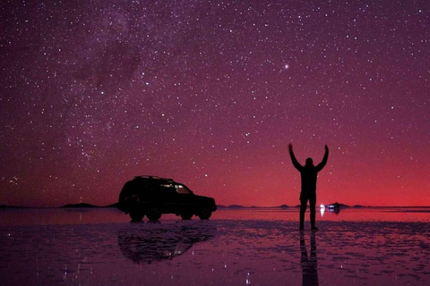 Salar de Uyuni + Zonsondergang en Sterrennacht | Privé |