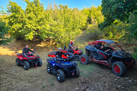 Wycieczka quadem po górach Tbilisi z oszałamiającymi widokami na miasto. Nowy pojazd ATV 2025