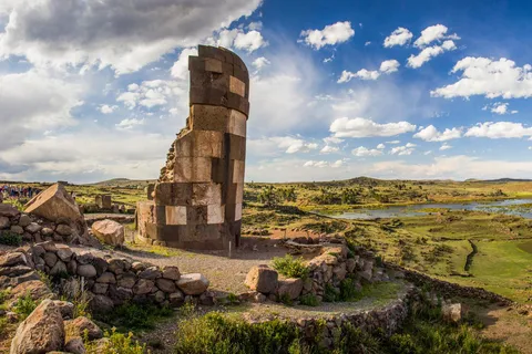 Fra puno: Chullpas of Sillustani Halvdagsudflugt.