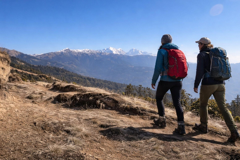 Kathmandu: Pikey Peak Trek with Meals and Guide