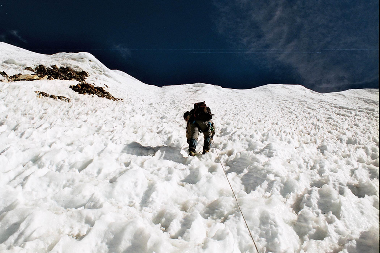 19 dagars vandring från Lobuche East Peak till Everest Base Camp