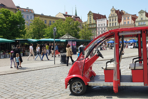 Breslavia: tour privato in autobus di 2 ore per piccoli gruppi/4 posti