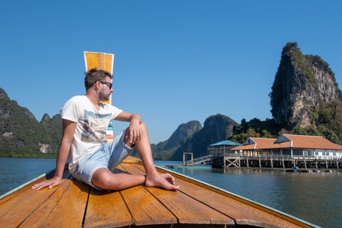 Krabi : excursion sur l&#039;île de James Bond et à Phang Nga en bateau à longue queueTour en bateau à longue queue dans la baie de Phang Nga