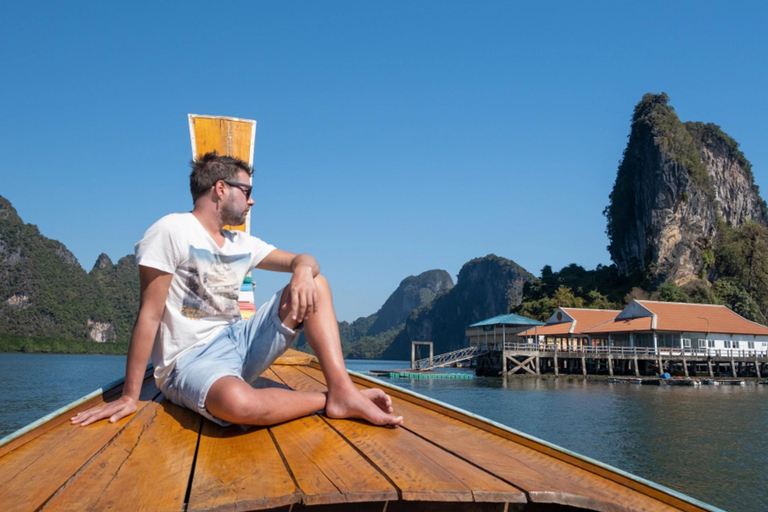 Krabi : excursion sur l&#039;île de James Bond et à Phang Nga en bateau à longue queueTour en bateau à longue queue dans la baie de Phang Nga