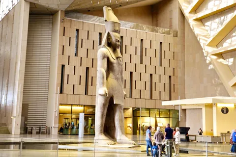 Cairo: Grand Egyptian Museum, Pyramids, Sphinx Tour & Lunch