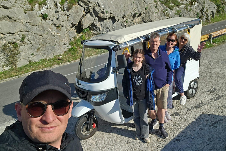 Kotor: eTukTuk Tour with Prčanj, Tivat, and Trojica Hill