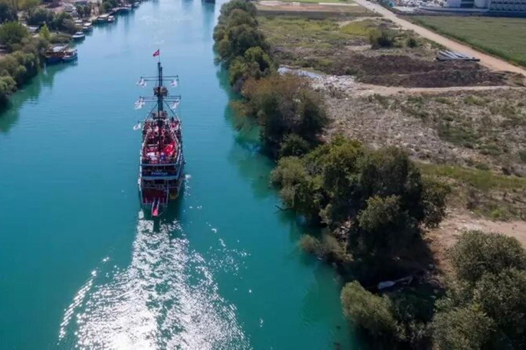 Alanya: Manavgat River Boat Cruise & Waterfall Visit