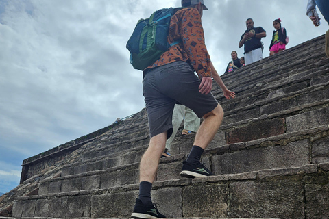 Visite de Teotihuacan avec prise en charge au Parque Mexico