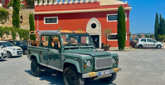 Nizza: Weinverkostung im Hinterland im Defender