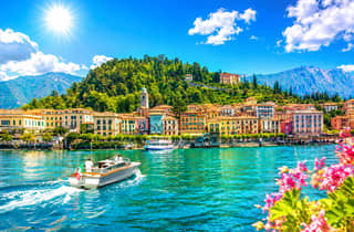 Comer See & Bellagio: Tagestour mit malerischer Bootsfahrt
