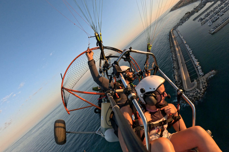 Paratrike flight in Malaga