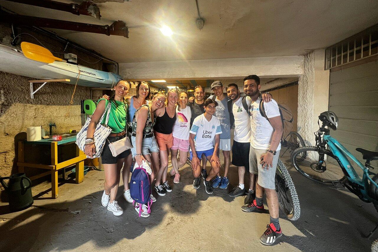 Marseille en Calanques ebike tour hele dagVan Calanques tot de stad Marseille