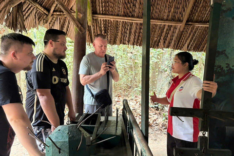 Cu Chi Tunnels Half-Day Tour with Shooting Range Group Maximum 25 People