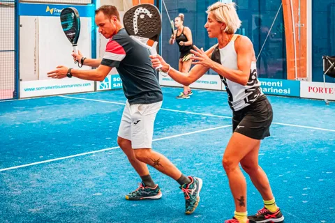 Padel lesson & field