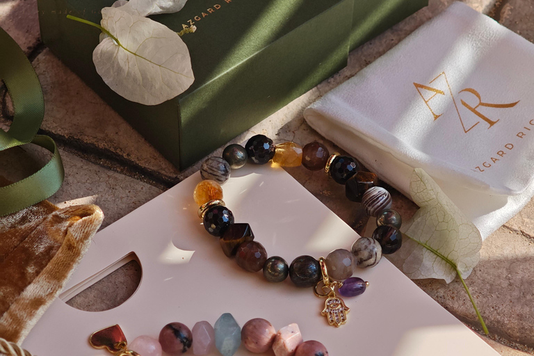 Larnaca: Create Your Own Natural Stone Talisman Bracelet