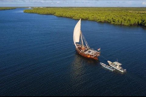 BBQ at Mtwapa Cabana & Sunset Sailing on African catamaran