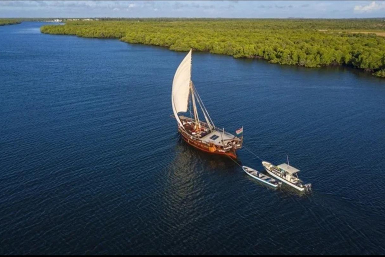 BBQ at Mtwapa Cabana & Sunset Sailing on African catamaran