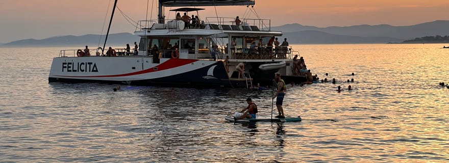 Saint-Raphaël : croisière coucher de soleil et dîner vers l'île d'Or