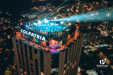 Entrance to the Torre Colpatria Vantage Point - Bogotá