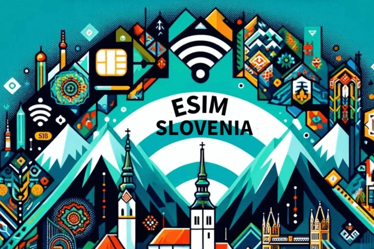 E-sim Slovenië onbeperkte gegevensE-sim Slovenië onbeperkte data 7 dagen