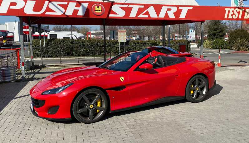 Ferrari Portofino testrit korte tour