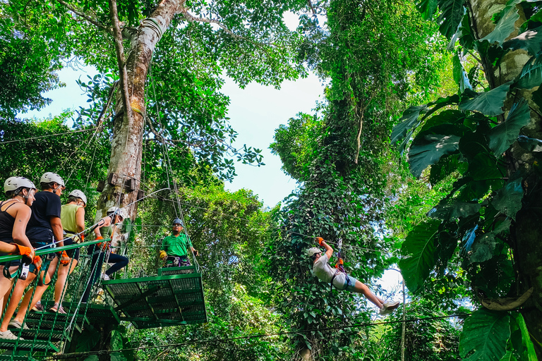Manuel Antonio Quepos Zip Lining Tour with Lunch Quepos Titi Zip Lining Tour